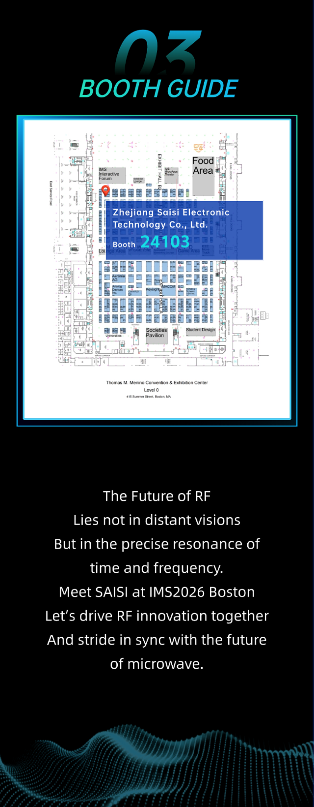 Invitación Especial | Rumbo a Boston, Saisi te invita a participar en IMS2026 para explorar juntos el nuevo futuro de las tecnologías de frecuencia temporal y microondas.